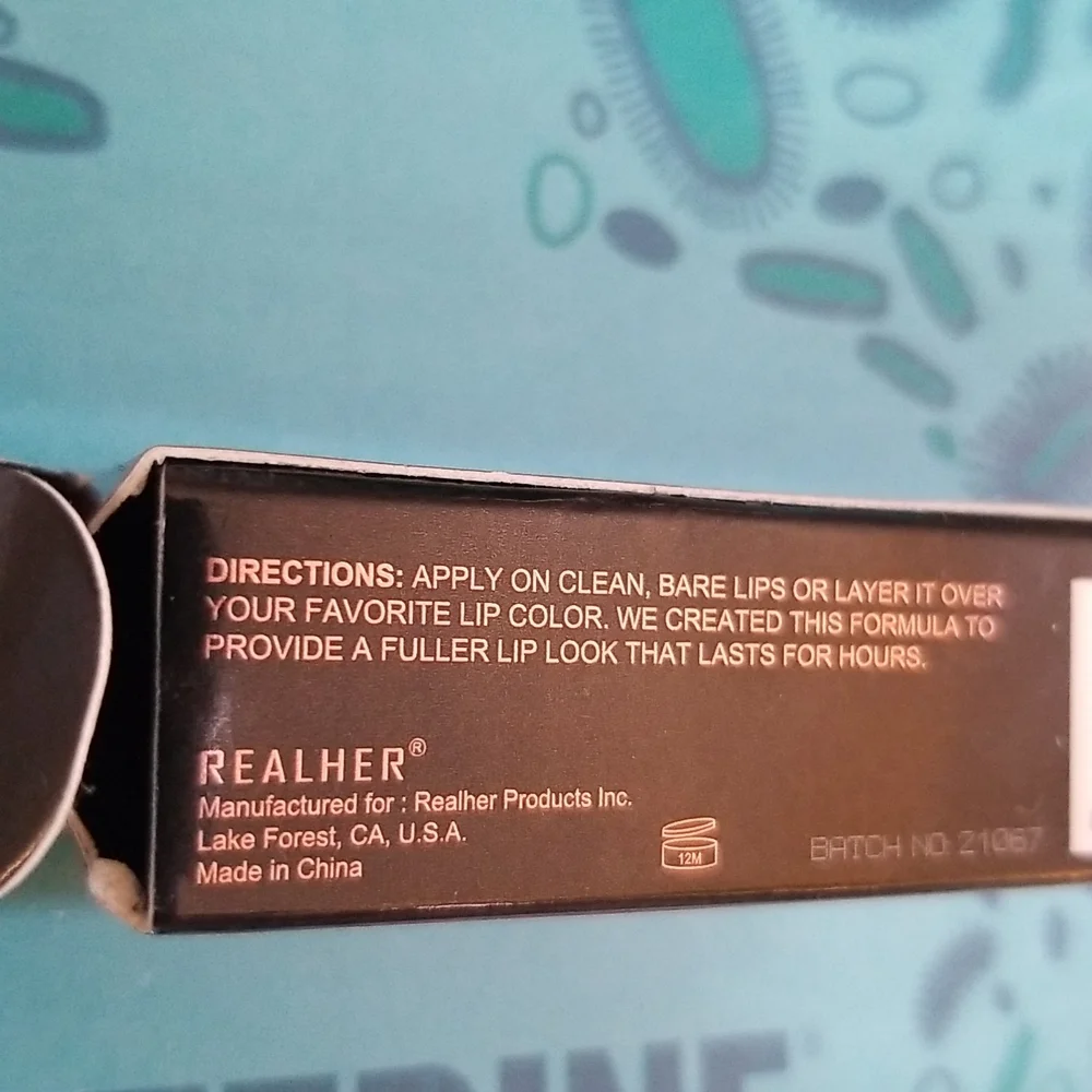 4/25 bundle item. Realher Lip Gloss